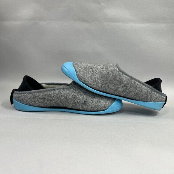 Mahabis Women's Size 6.5 Classic Gray Wool Slippers - Picture 8 of 16